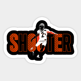 Shooter kicker football Sticker